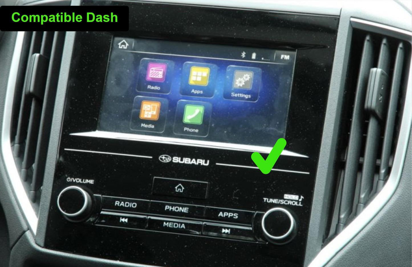 Subaru XV 2017-2024 9.7" Tesla Style Wireless Apple CarPlay Android Auto Stereo Headunit upgrade