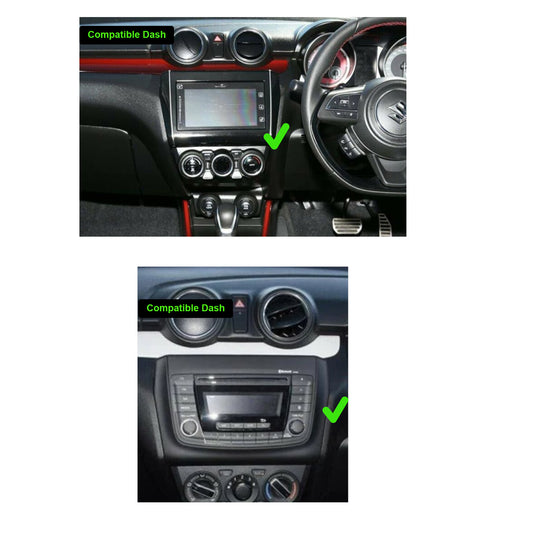 Suzuki swift 17-24 stereo facia 10 inch android Double din 2 din fascia frame surround