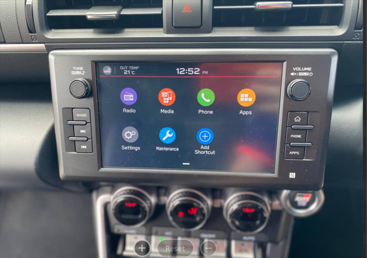 Toyota 86 2022-Current 9" Touchscreen stereo GPS upgrade accessories Wireless Apple Carplay Android auto