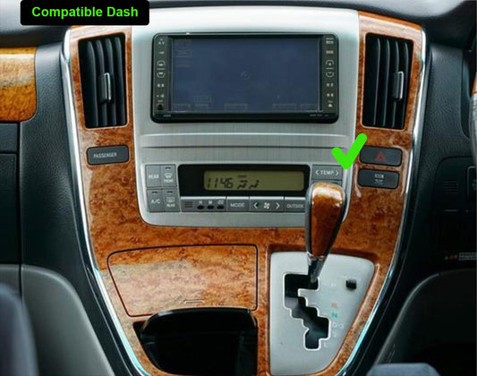 Toyota Alphard 2001-2008 10 Series 9" GPS Wireless Apple CarPlay Android Auto Stereo Radio