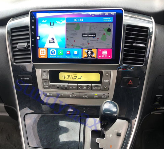 Toyota Alphard 2001-2008 10 Series 9" GPS Wireless Apple CarPlay Android Auto Stereo Radio