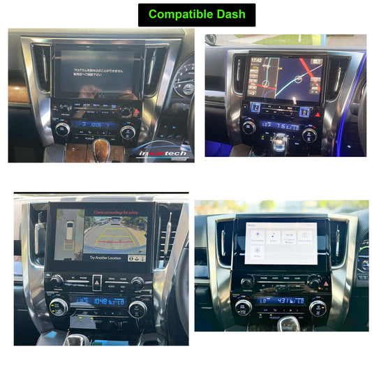 Toyota Alphard/Vellfire 30/35 Series 15-23 15.6" Infotainment Wireless Apple CarPlay Android Auto Stereo JBL