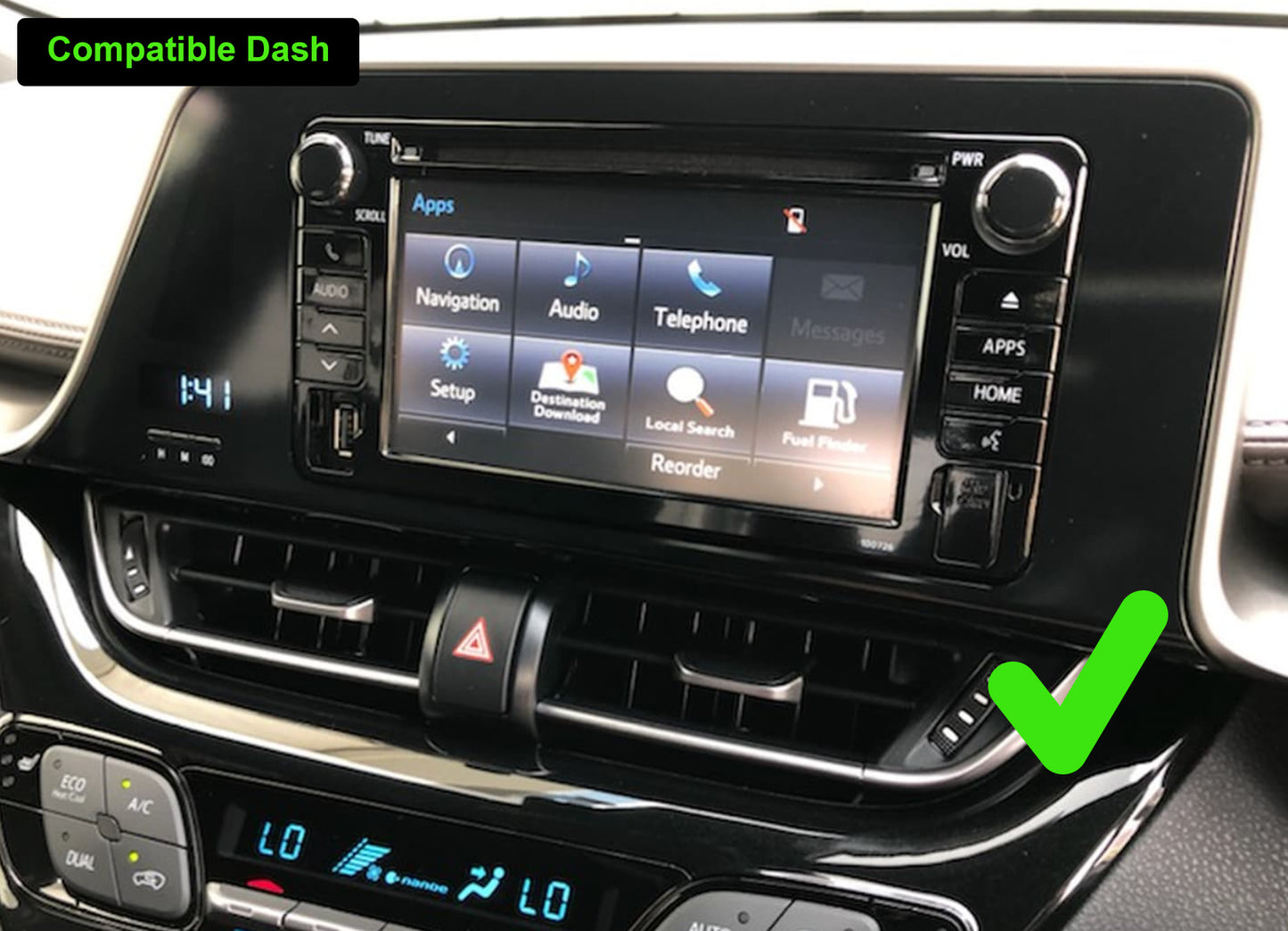 Toyota CHR 2015-2022 GPS Wireless Apple CarPlay Android Auto Stereo Radio JBL
