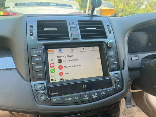 Toyota Crown 13 generation 2008-2012 Add Wireless Carplay & Android Auto MMI Retrofit integration interface