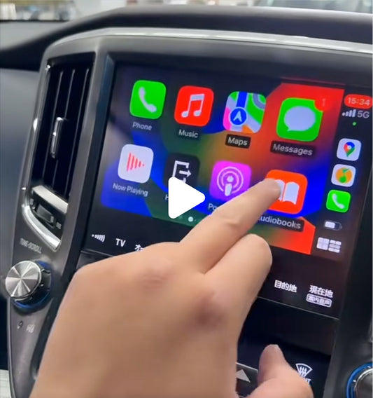 Toyota Crown 14 generation 2012-2018 Add Wireless Carplay & Android Auto MMI Retrofit integration interface