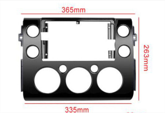 Toyota FJ Cruiser 2007-2015 stereo facia suit both 10 inch android and 7 inch Double din 2 din fascia frame