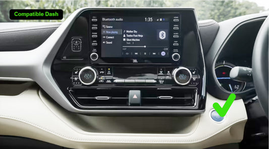 Toyota Kluger 2020-2025 ProLine Wired to Wireless CarPlay Adaptor Decorder