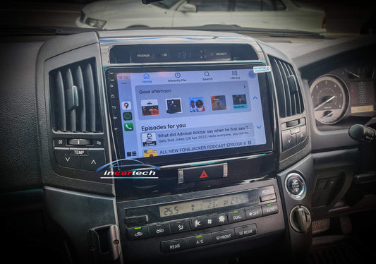 Toyota Land cruiser 07-15 200 Series LC200 GPS Wireless Apple CarPlay Android Auto Stereo Radio