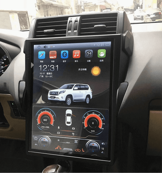 Toyota Prado 150 14-18 15.6" Tesla style Screen GPS Wireless CarPlay Android Auto Stereo