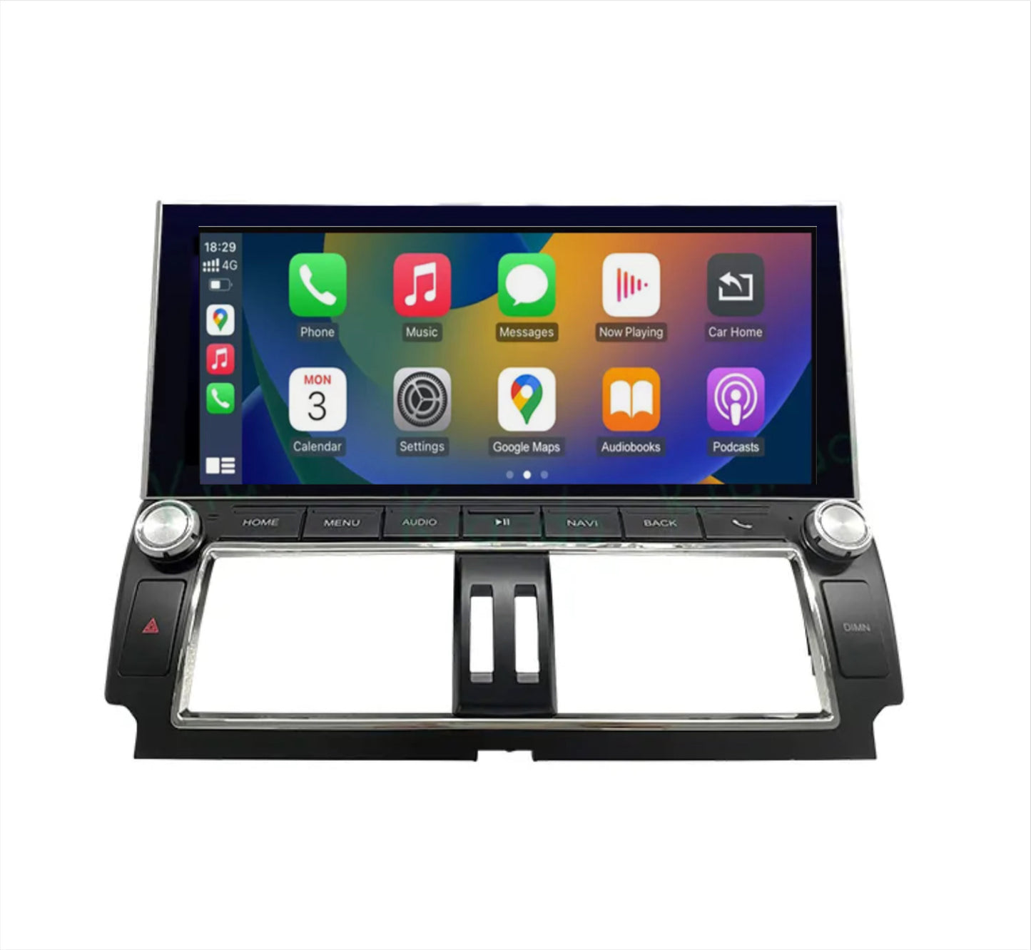 Toyota Prado 150 2014-2018 12.3" Wide screen GPS Wireless Apple CarPlay Android Auto Stereo
