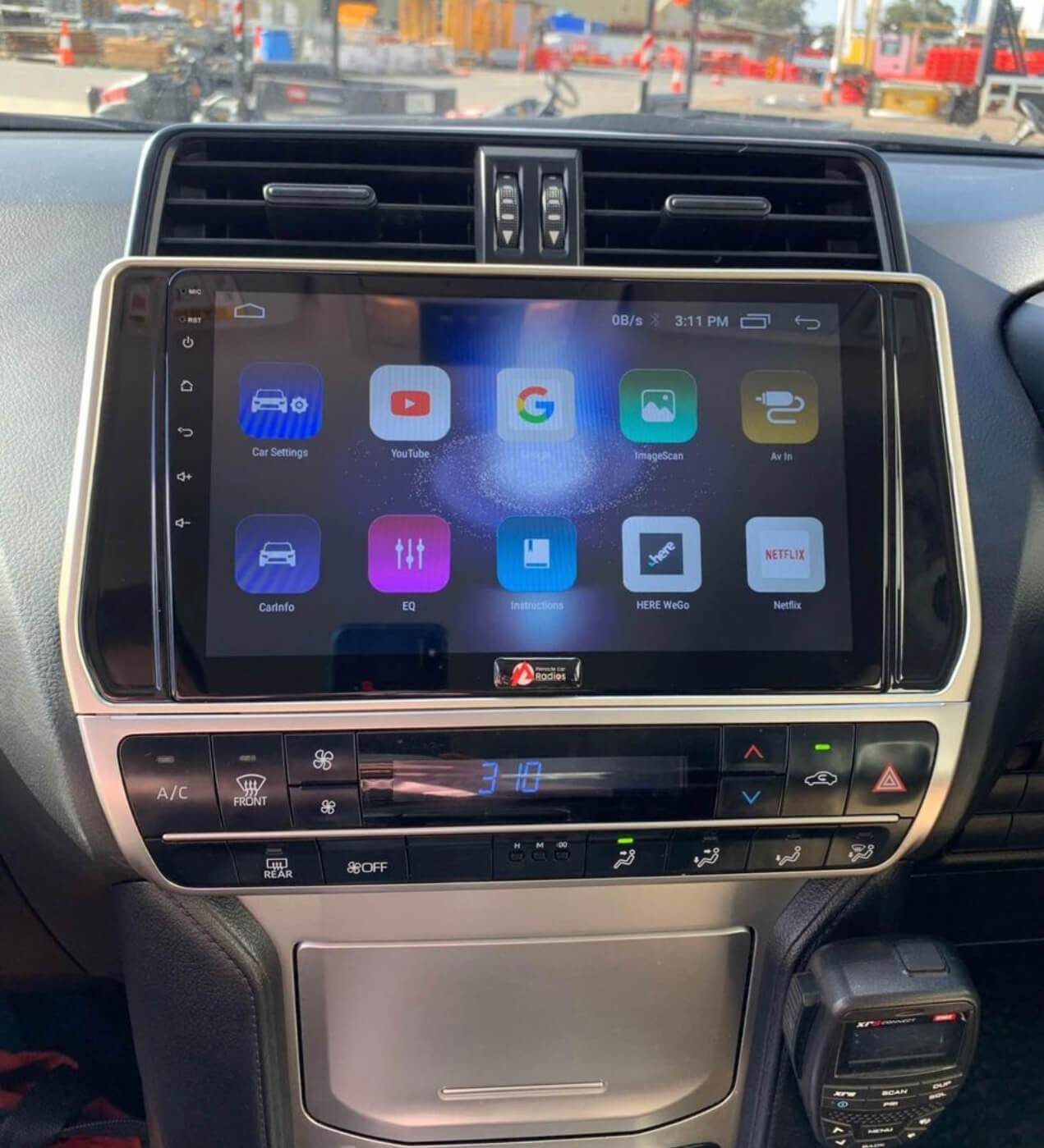 Toyota Prado VX,Kakadu 2017-2025 Wireless Apple CarPlay Stereo Android auto Upgrade Satnav