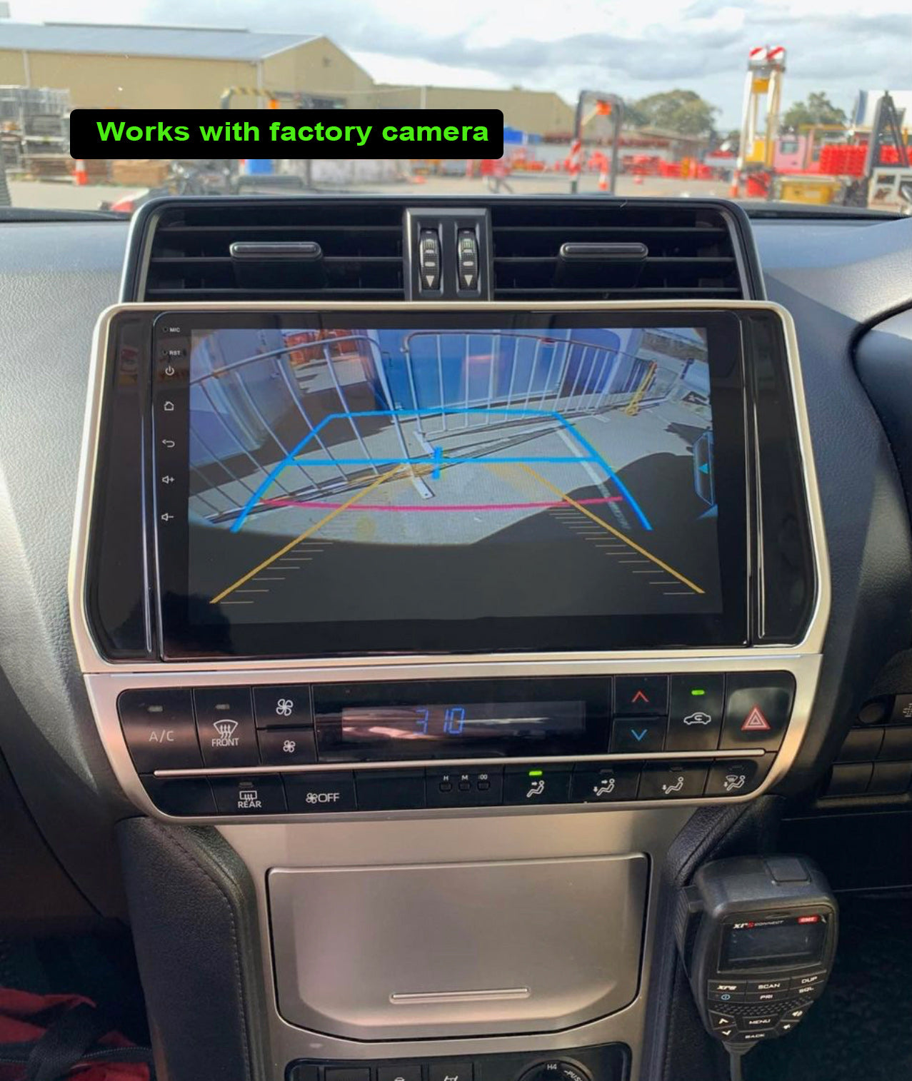 Toyota Prado VX,Kakadu 2017-2025 Wireless Apple CarPlay Stereo Android auto Upgrade Satnav