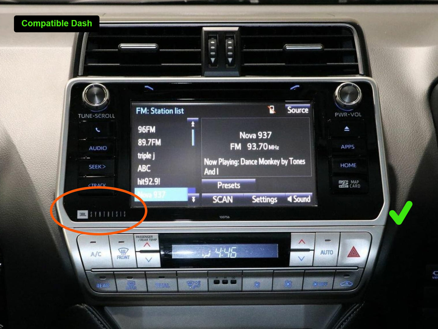 Toyota Prado VX,Kakadu 2017-2025 Wireless Apple CarPlay Stereo Android auto Upgrade Satnav