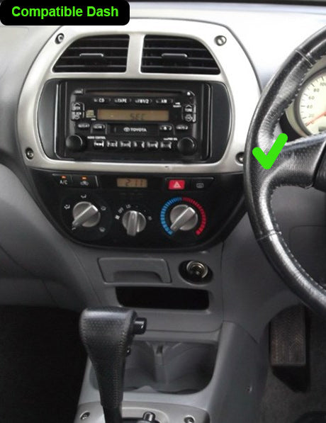 Toyota RAV4 2000-2005 9" GPS Wireless Apple CarPlay Android Auto Stereo Radio