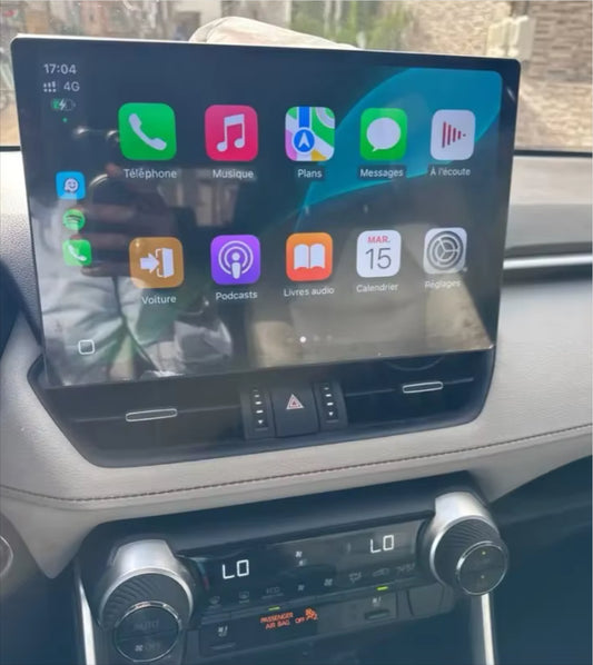 Toyota Rav4 18-23 13.3" GPS Bluetooth Wireless Apple CarPlay Android Auto Stereo Support JBL