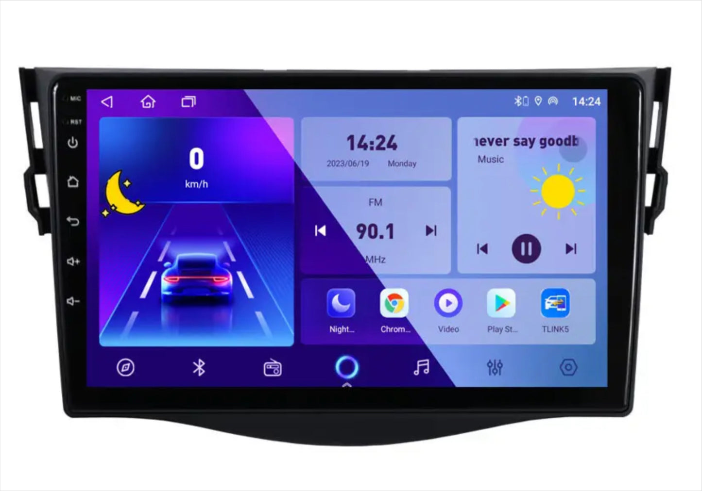 Toyota Rav4 2005-2011 9" GPS Wireless Apple CaPlay Android Auto Stereo Radio