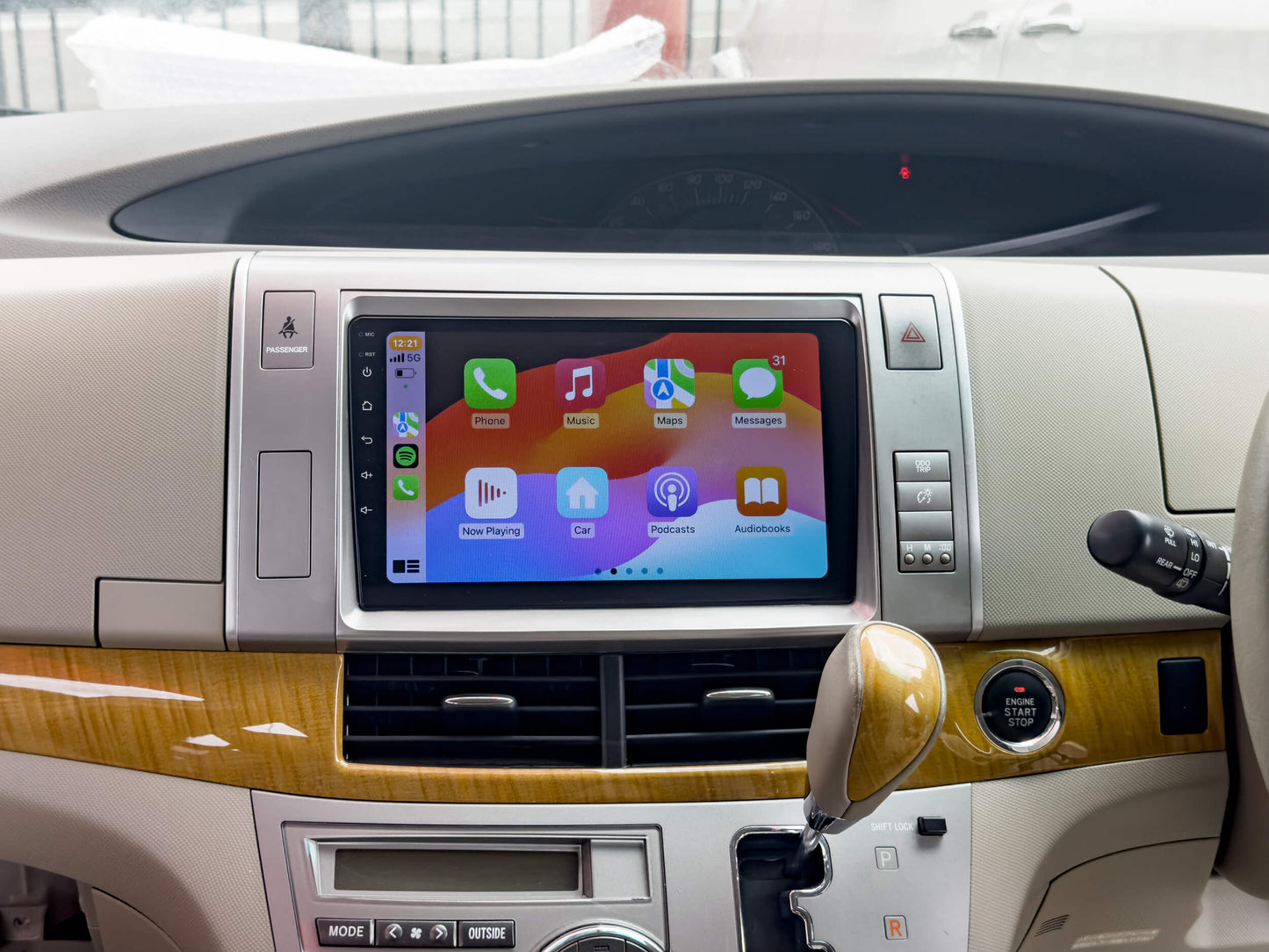 Toyota Tarago Estima 06-17 9" GPS Bluetooth Stereo Apple carplay Android auto Headunit