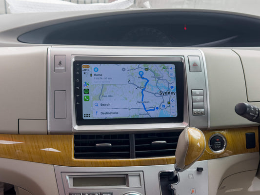 Toyota Tarago Estima 06-17 9" GPS Bluetooth Stereo Apple carplay Android auto Headunit