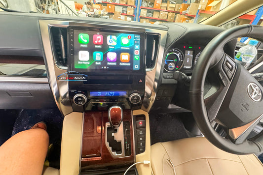 Toyota Vellfire 2015+ 10" Touchscreen GPS wireless CarPlay Android Auto HeadUnit screen