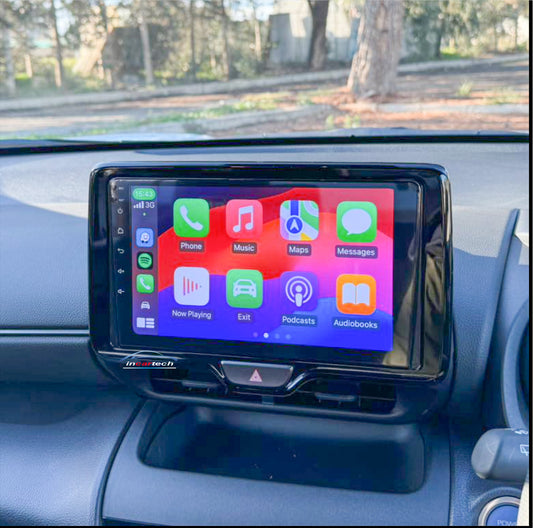 Toyota Yaris 2019-2025 GPS Bluetooth Wireless Apple CarPlay Android Auto Stereo