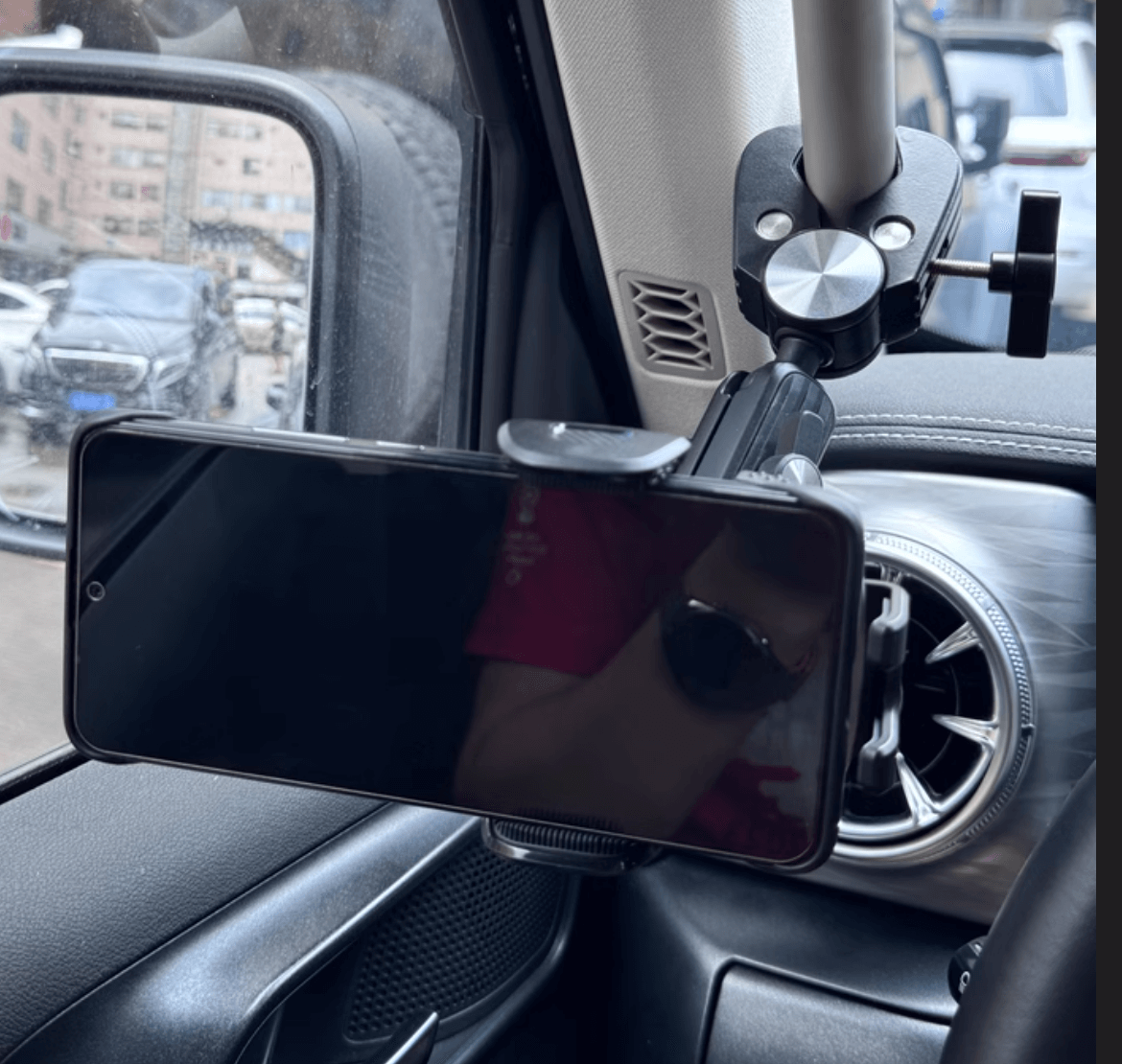 Ultra Strong Universal Handle mounted Car Mount Mobile Phone Holder 4x4 accessories