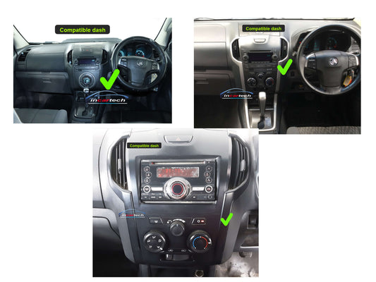 Holden Colorado/ Colorado 7 2012-2016 9" Apple Carplay Android Auto Sat Nav GPS Bluetooth