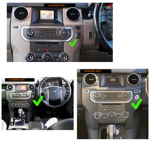 Land Rover Discovery 4 2009-2017 9.7 inch touchscreen aftermarket upgrade stereo wireless CarPlay wireless Android Auto