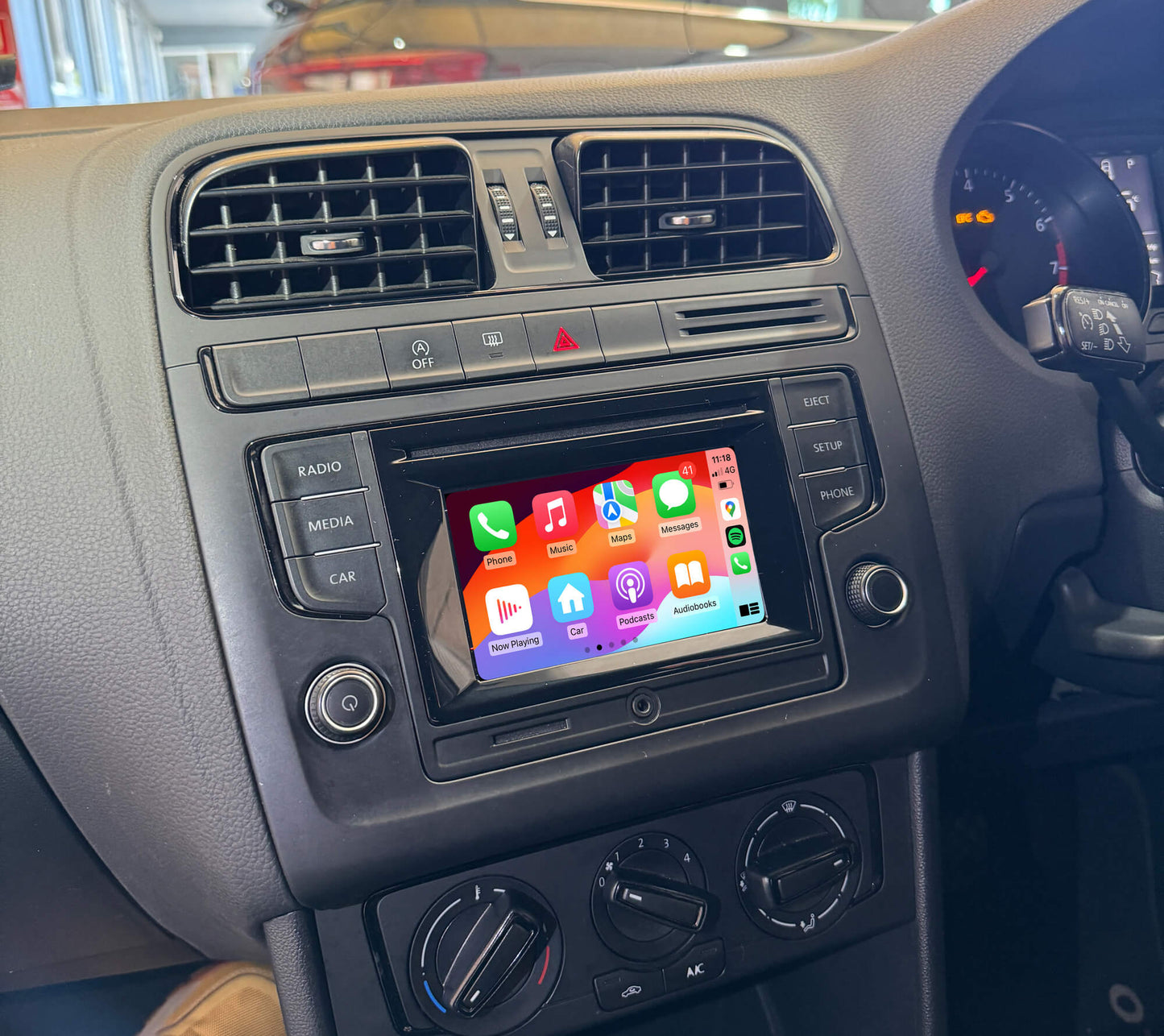 VW Volkswagen Polo 14-18 Add Wireless Carplay & Android Auto MMI Retrofit integration interface Moduel