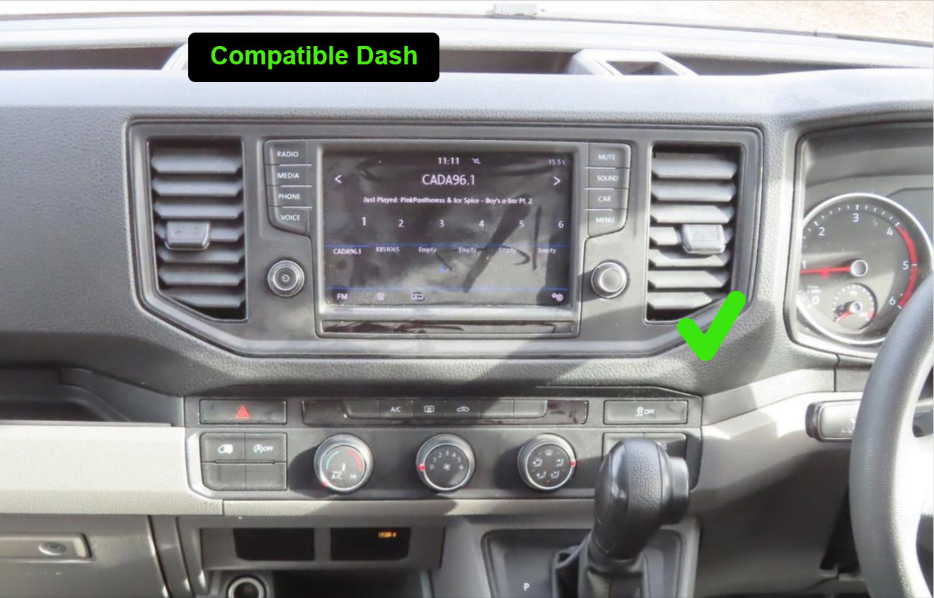 Volkswagen VW Crafter 17-25 9" GPS Infotainment Wireless CarPlay Android Auto Stereo