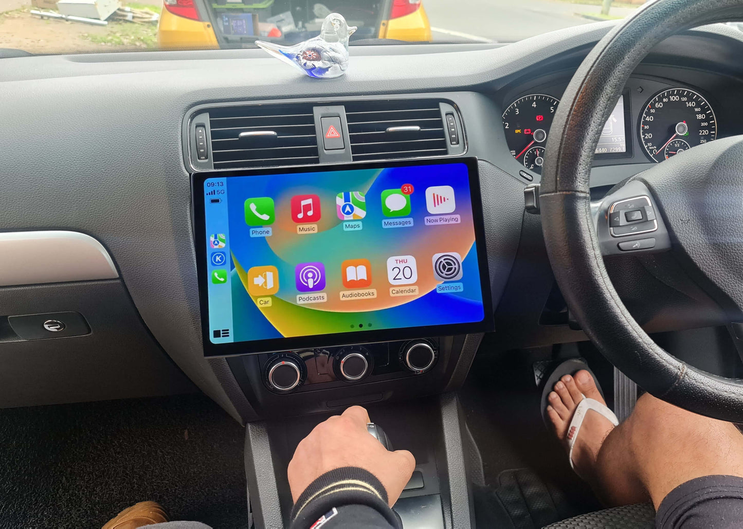 Volkswagen VW EOS 07-14 13.3" Tesla Style GPS Infotainment Wireless CarPlay Android Auto