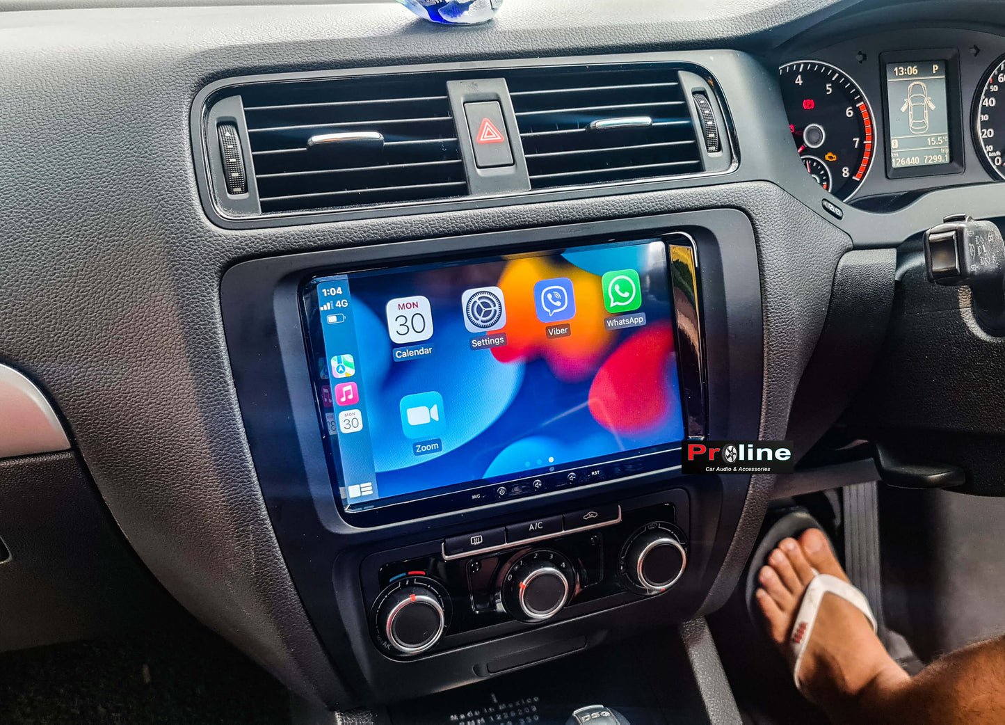 Volkswagen VW Golf MK6 07-13 9" GPS Infotainment Wireless CarPlay Android Auto