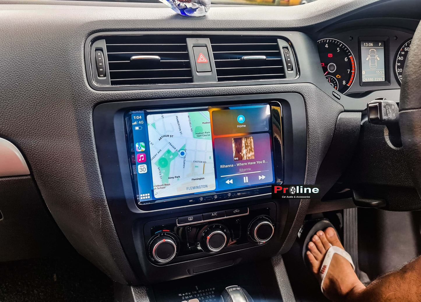Volkswagen VW Golf MK6 07-13 9" GPS Infotainment Wireless CarPlay Android Auto