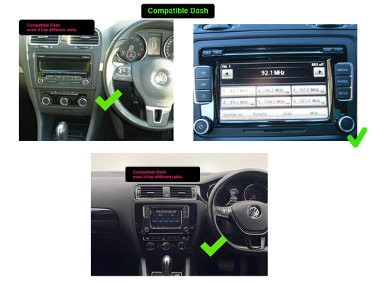 Volkswagen VW Golf MK6 07-13 9" GPS Infotainment Wireless CarPlay Android Auto, Volkswagen VW Golf MK6 07-13 13.3" GPS Infotainment Wireless CarPlay Android Auto, Volkswagen VW Jetta 06-17 13.3" Tesla style Infotainment Wireless Apple CarPlay GPS Stereo