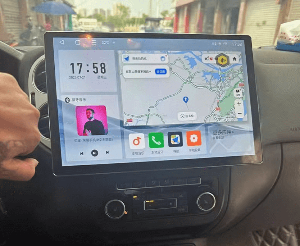 Volkswagen VW Tiguan 08-16 13.3" Tesla style GPS Infotainment Wireless CarPlay Android Auto Stereo