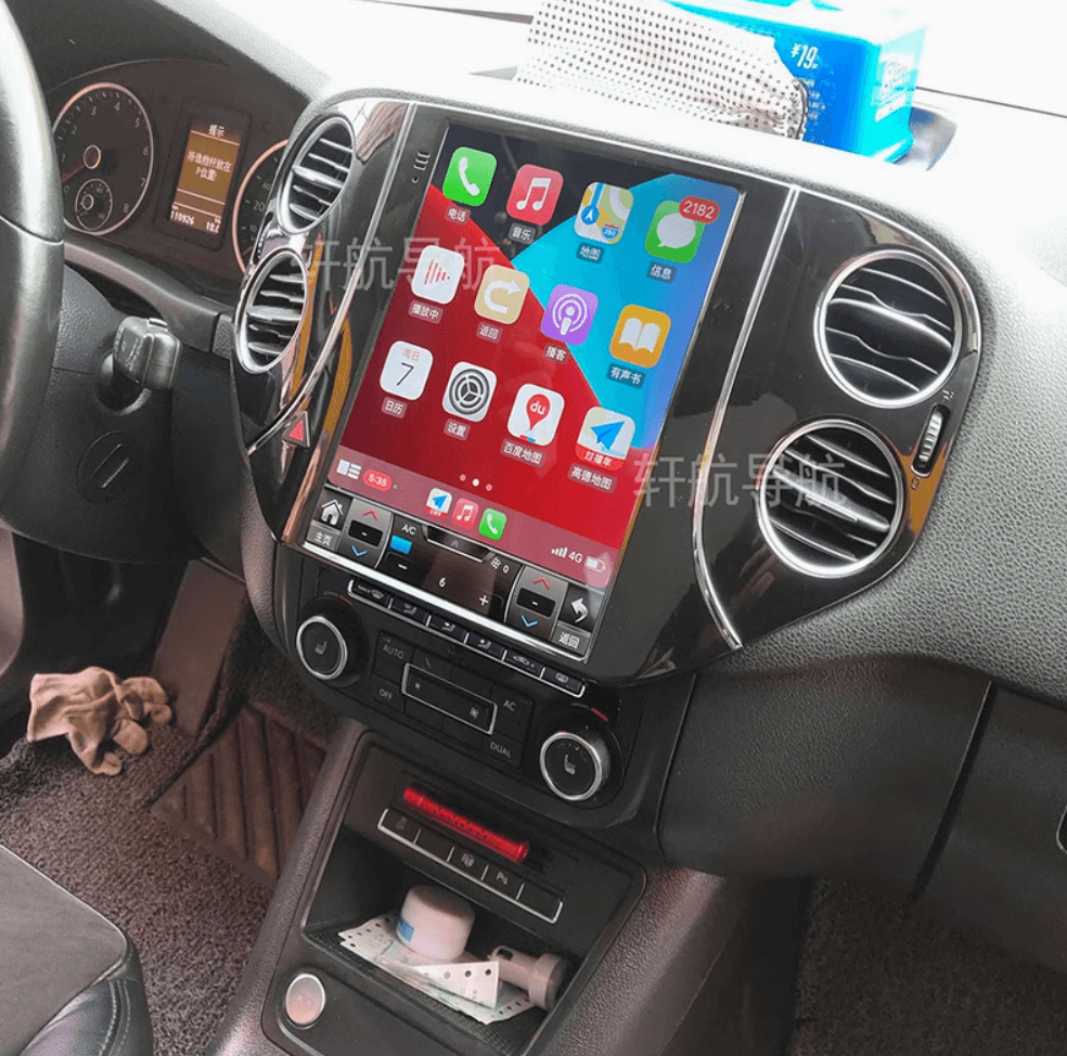 Volkswagen VW Tiguan 08-16 9.7" Tesla style GPS Infotainment Wireless CarPlay Android Auto Stereo
