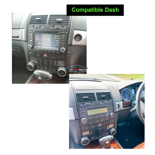 Volkswagen VW Touareg 03-10 10.1" GPS Infotainment Wireless CarPlay Android Auto Stereo