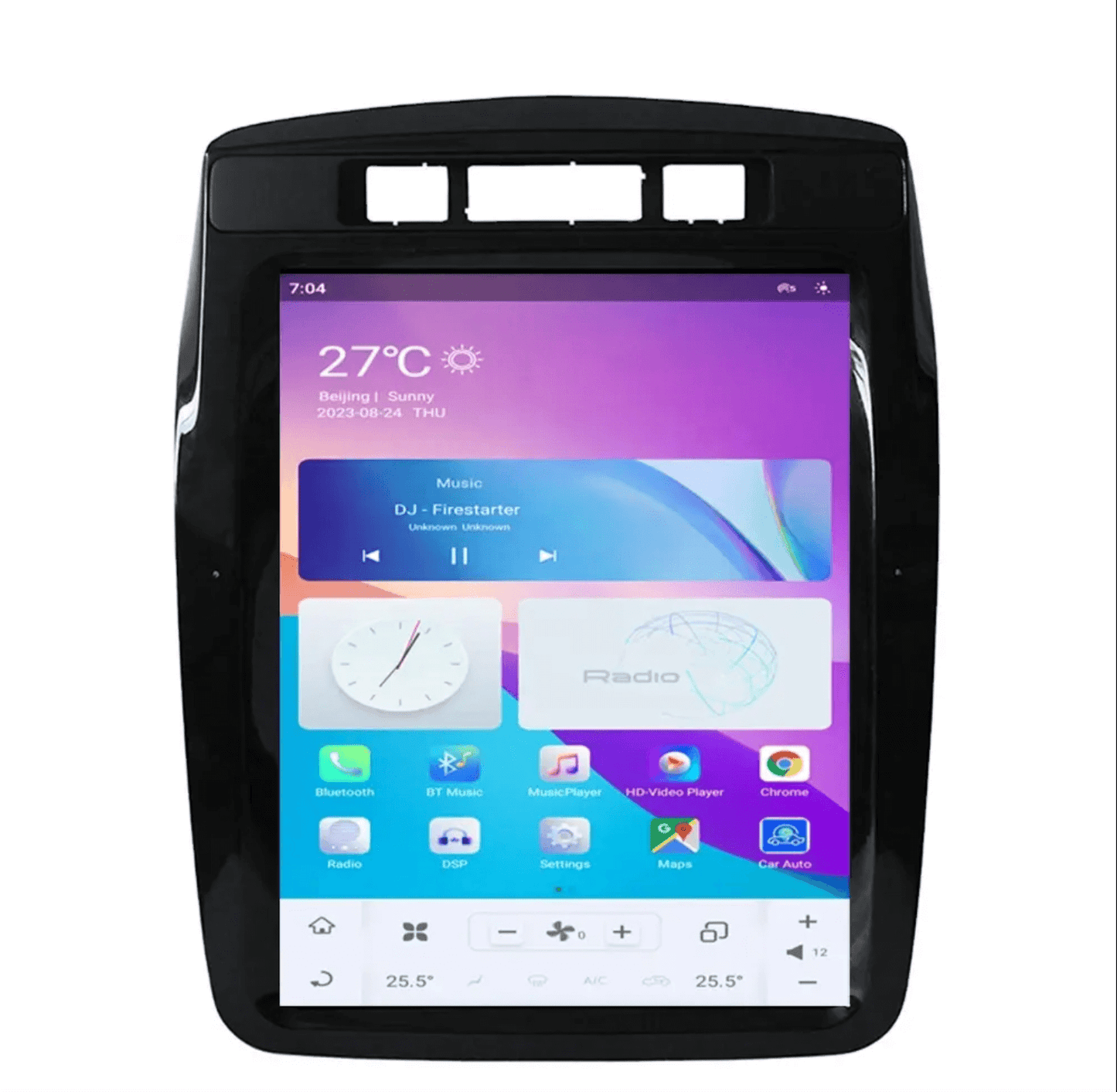 Volkswagen VW Touareg 10-18 9.7" Tesla style GPS Infotainment Wireless CarPlay Android Auto Stereo