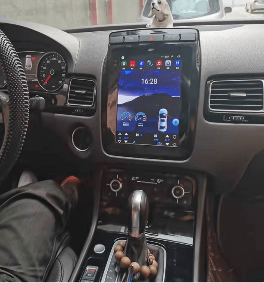 Volkswagen VW Touareg 10-18 9.7" Tesla style GPS Infotainment Wireless CarPlay Android Auto Stereo
