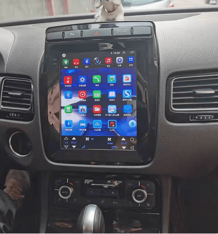 Volkswagen VW Touareg 10-18 9.7" Tesla style GPS Infotainment Wireless CarPlay Android Auto Stereo