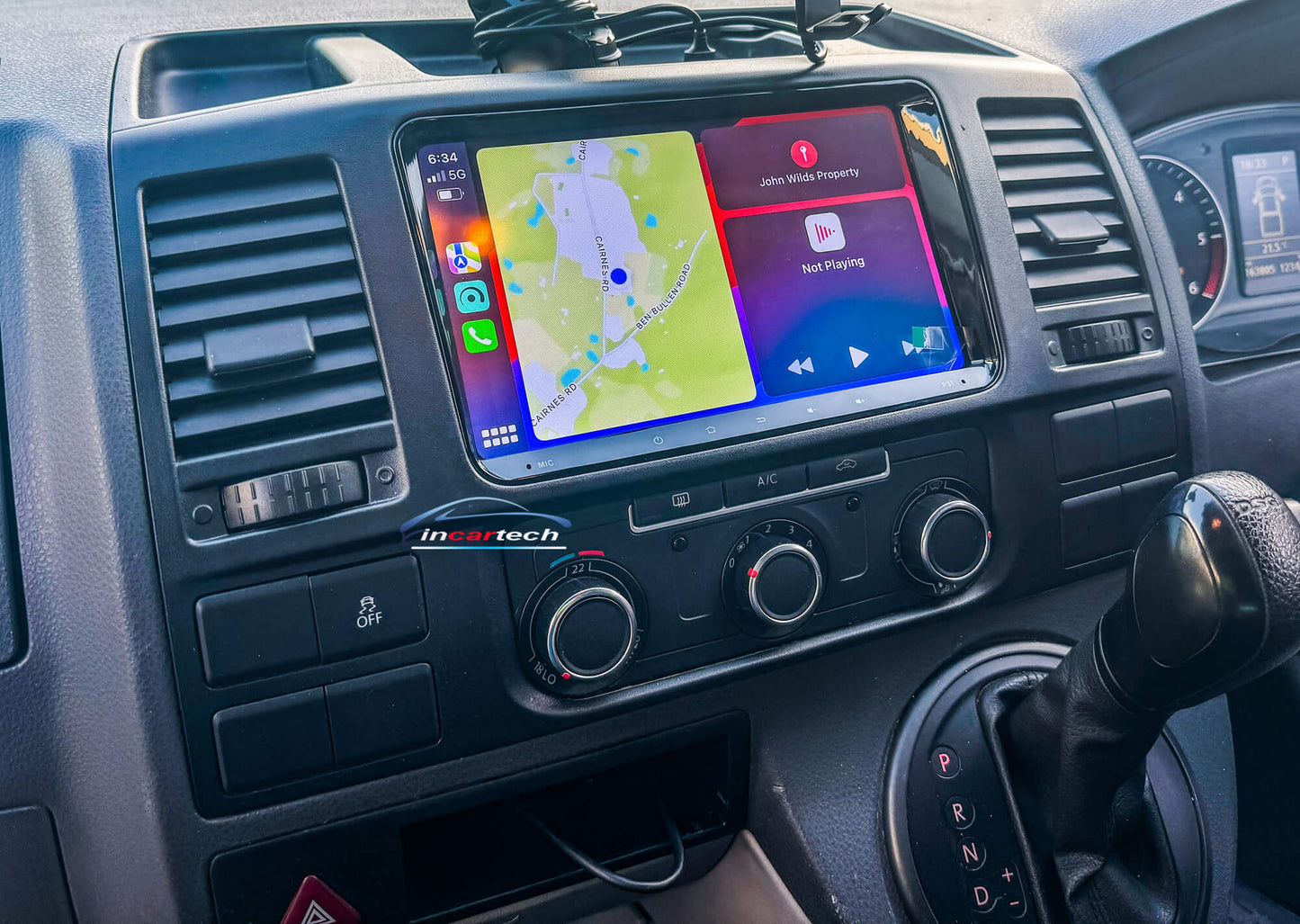 Volkswagen VW Transporter T5 04-10 9" GPS Infotainment Wireless CarPlay Android Auto, Volkswagen VW Transporter T6 10-19 9" GPS Infotainment Wireless CarPlay Android Auto