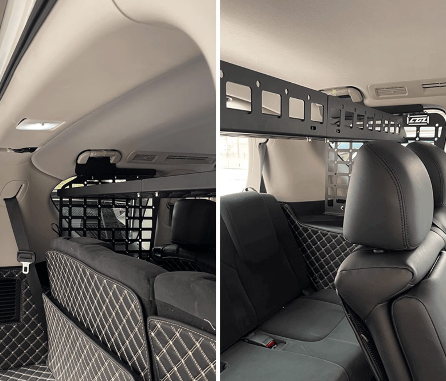 For Nissan Patrol Y62 2010-2025 Accessories Storage Panel Shelf Organizer