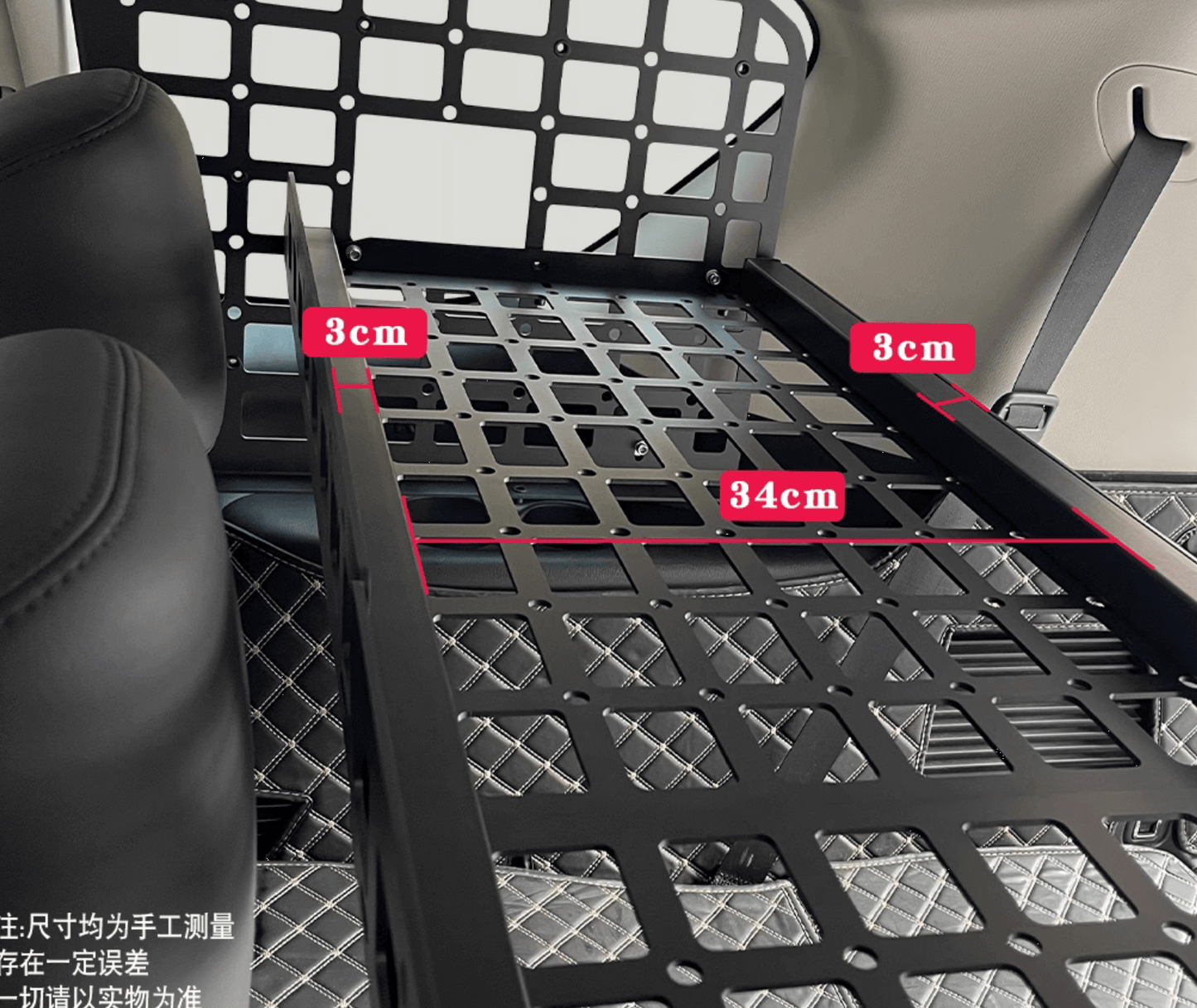 For Nissan Patrol Y62 2010-2025 Accessories Storage Panel Shelf Organizer