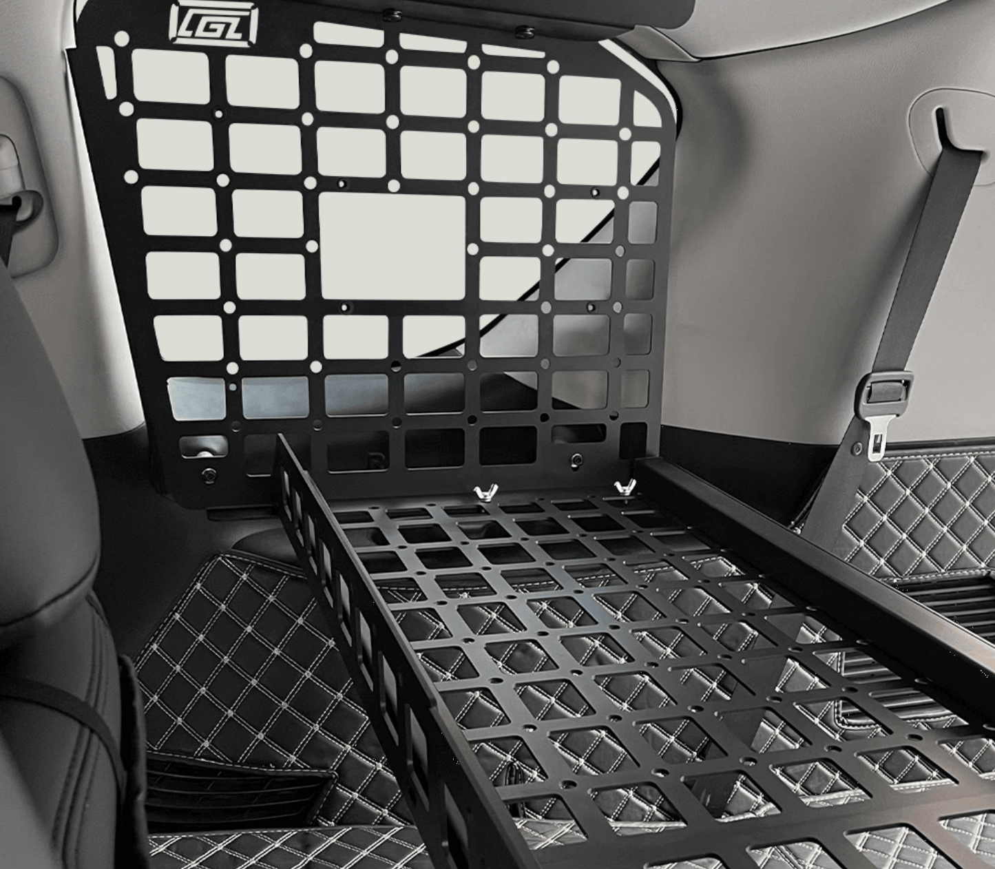 For Nissan Patrol Y62 2010-2025 Accessories Storage Panel Shelf Organizer
