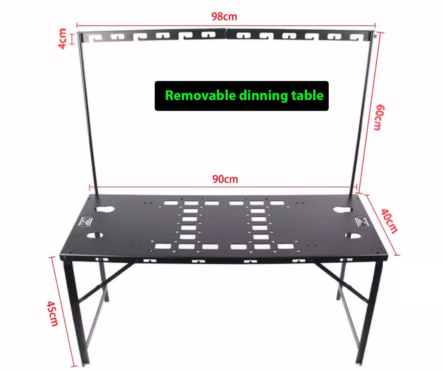 For Nissan Patrol Y62 2010-2025 Accessories Storage Panel Shelf Organizer