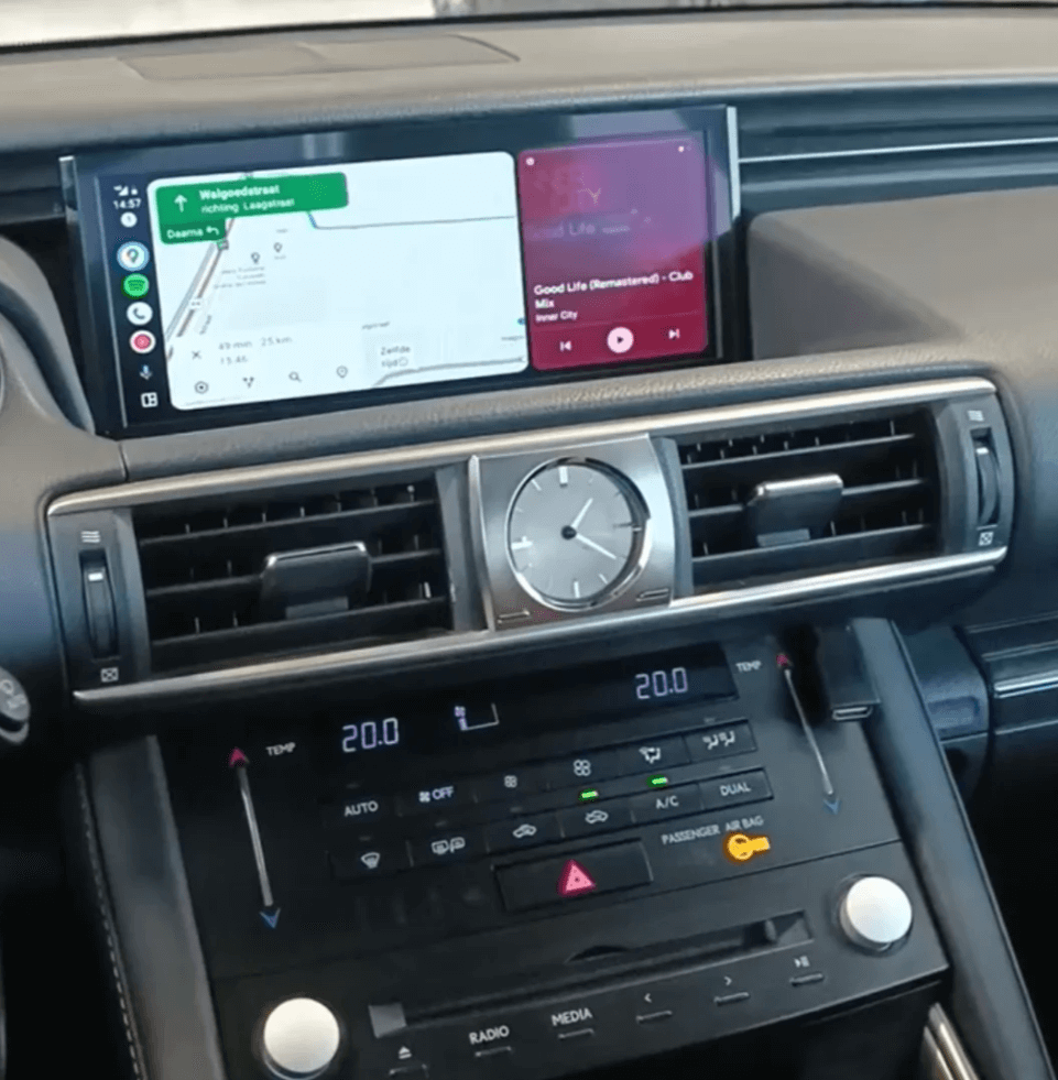 Lexus IS/LS/RC 2016-2020 Add Wireless CarPlay & Android Auto MMI Retrofit integration interface