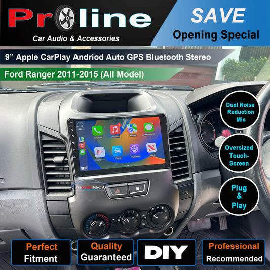 Ford Ranger 2011-2015 GPS Bluetooth USB Stereo Accessories Reversing camera AUS