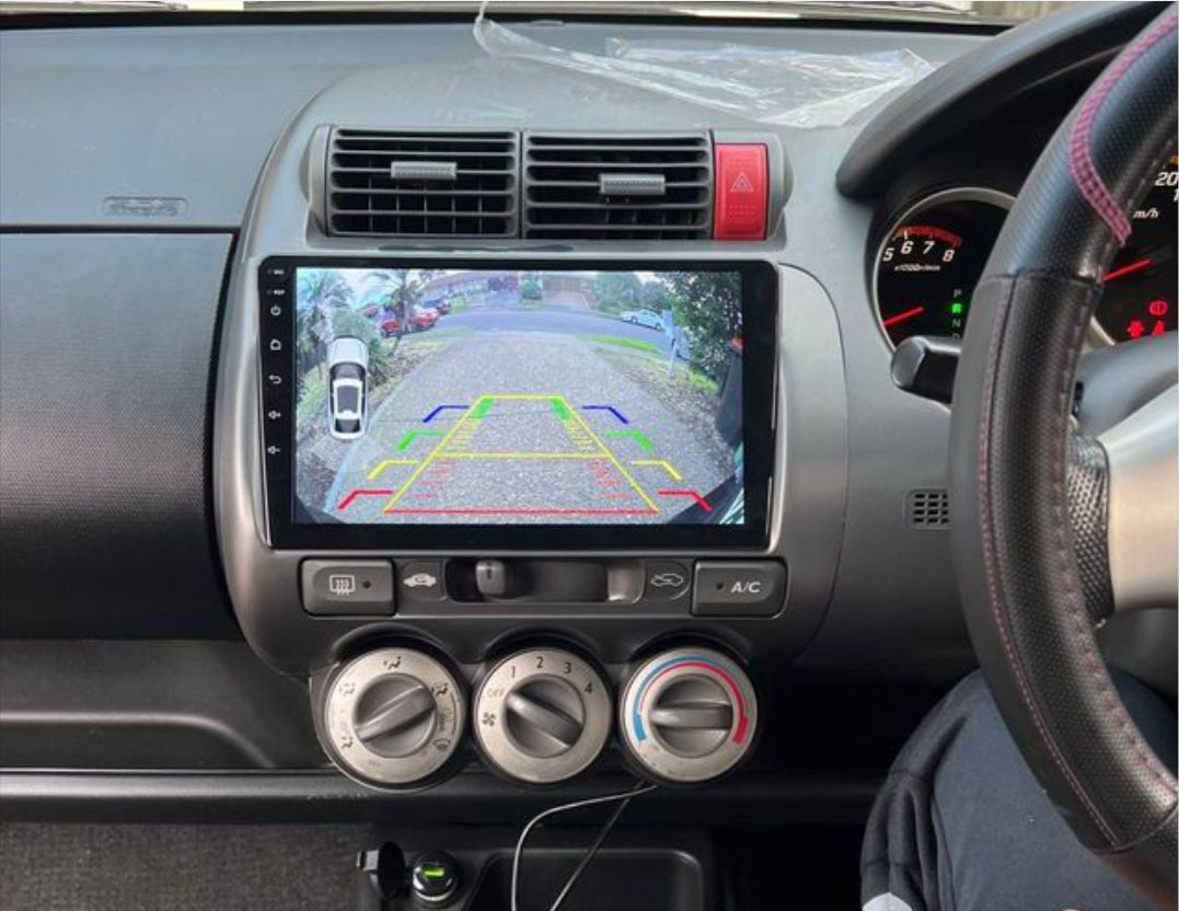 Honda Jazz 2005-2008 9" GPS Apple CarPlay Android Auto Navigation HeadUnit screen