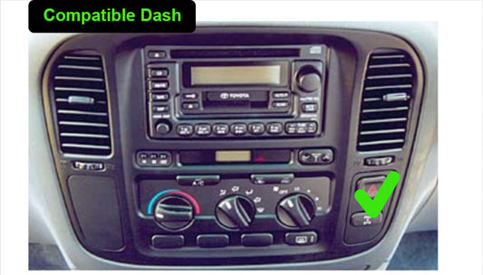 Toyota Landcruiser LC100 1999-2006 GPS Bluetooth Wireless Apple Carplay Android Auto Stereo