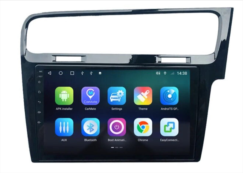 Volkswagen VW Golf 13-20 mk7 GTI 10" Infotainment Wireless Apple Carplay GPS stereo
