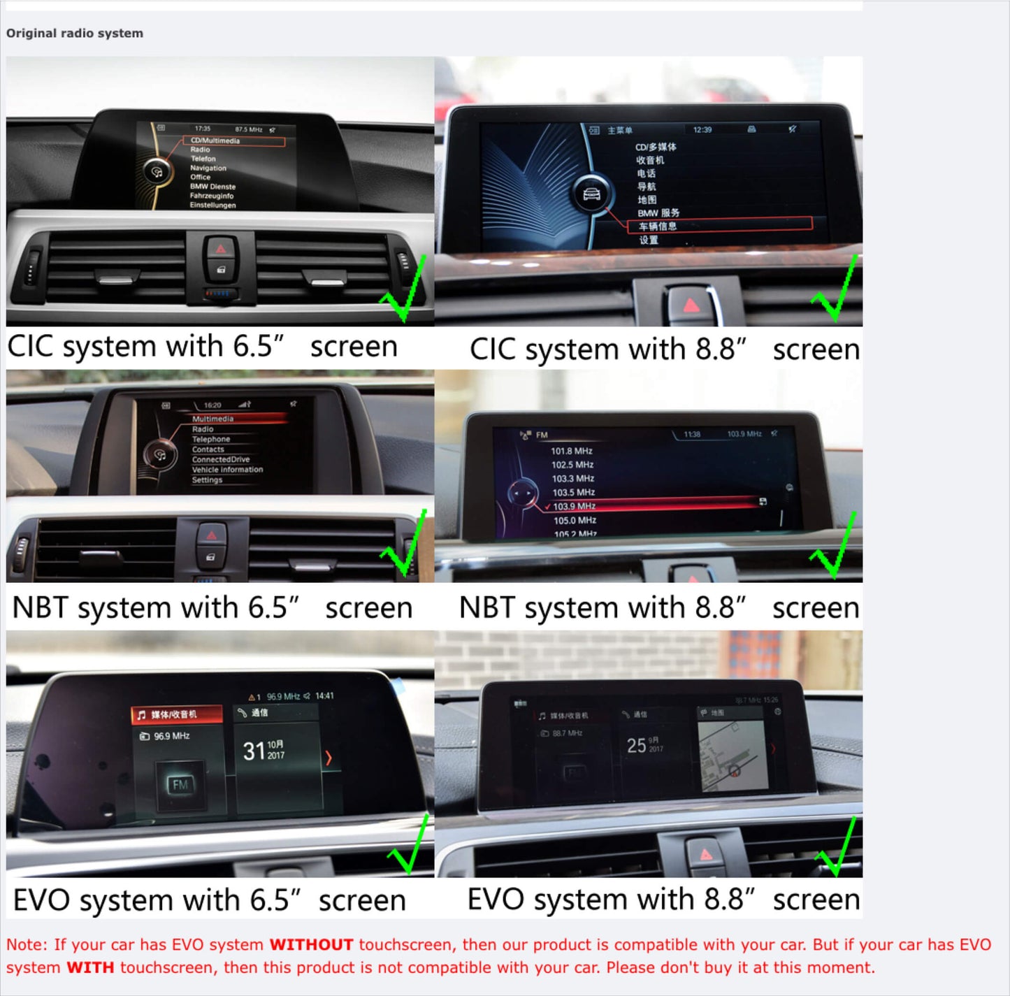 BMW 3 Series/M3 10-21 Add Wireless Carplay & Android Auto MMI Retrofit integration